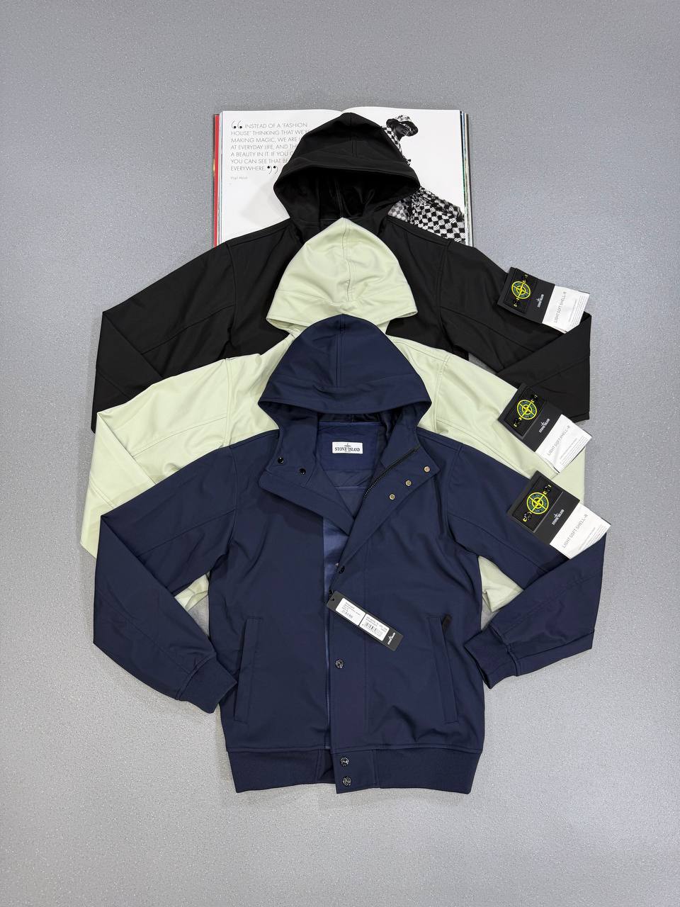 SUPER CLO STON LIGHT SOFT SHELL-R JACKET su1009