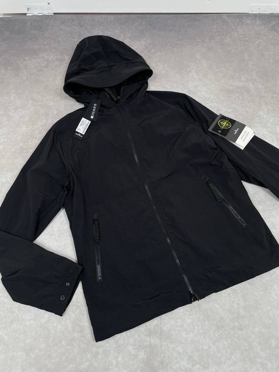SUPERCLO STON ISLAN GARMEN DYE CRINKL REPS NY JACKET am2906