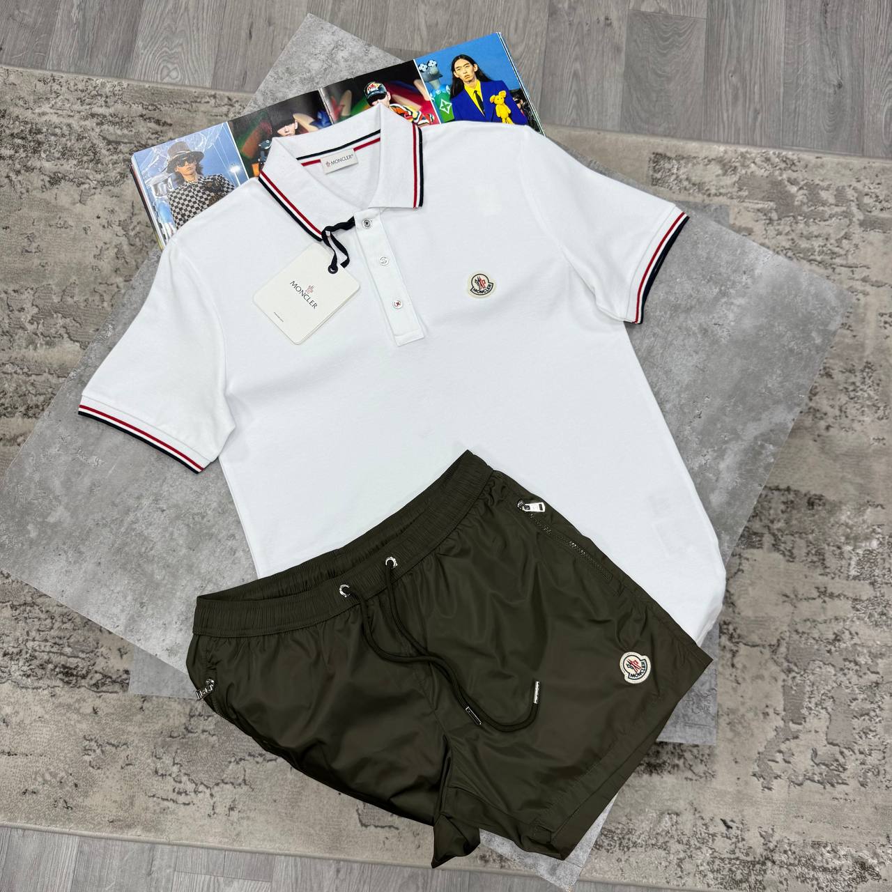 SUPER CLON MONCLE SHORTSET jay2706
