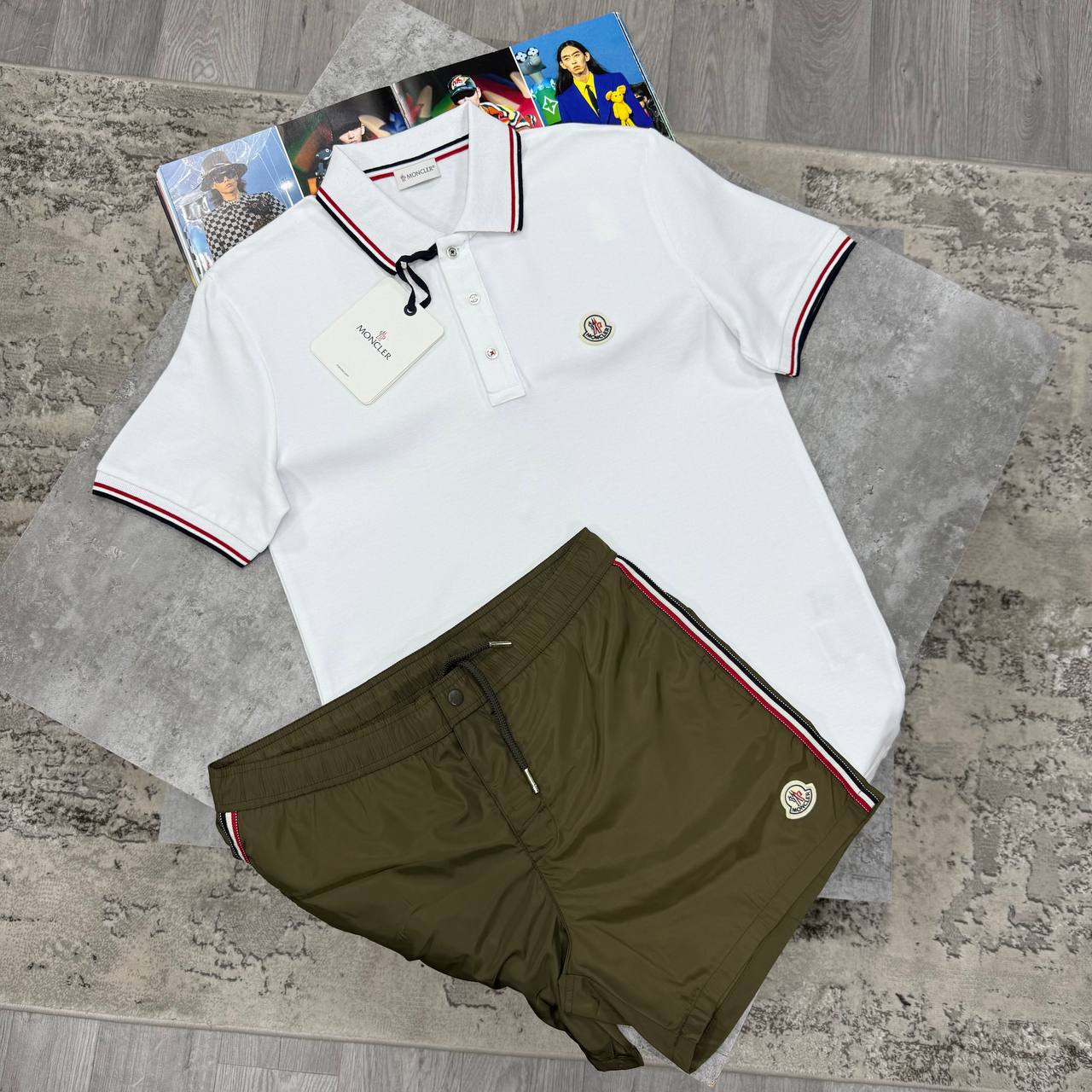 SUPER CLON MONCLE SHORTSET jay2706