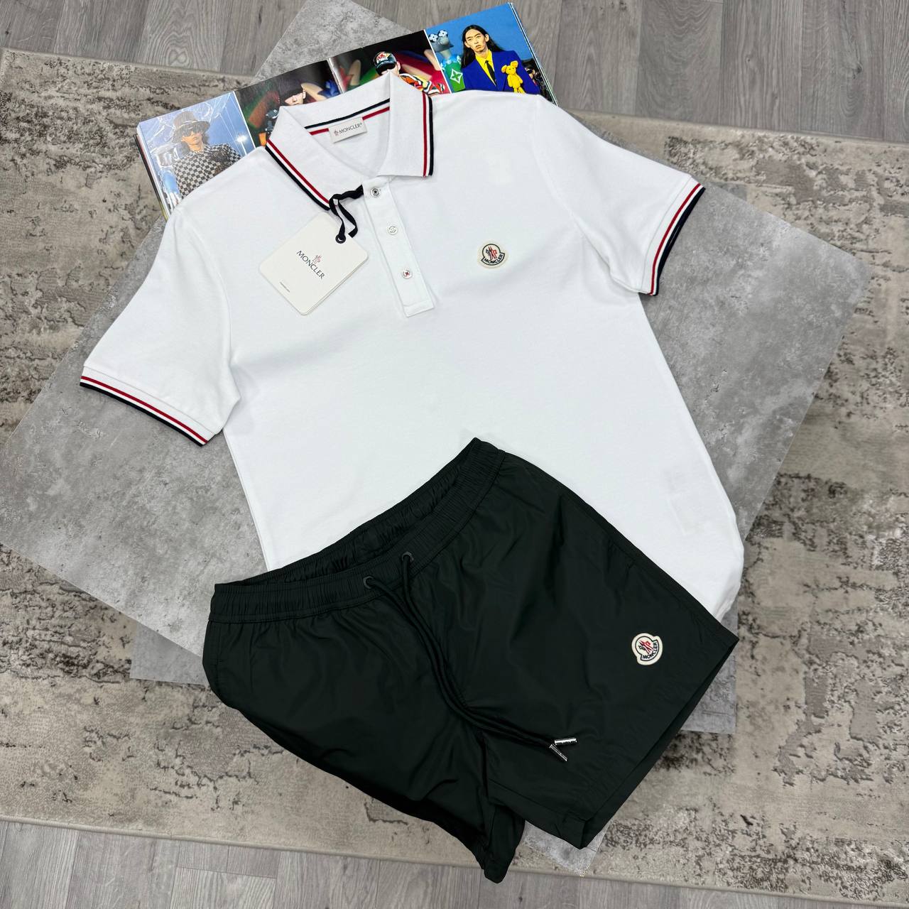 SUPER CLON MONCLE SHORTSET jay2706
