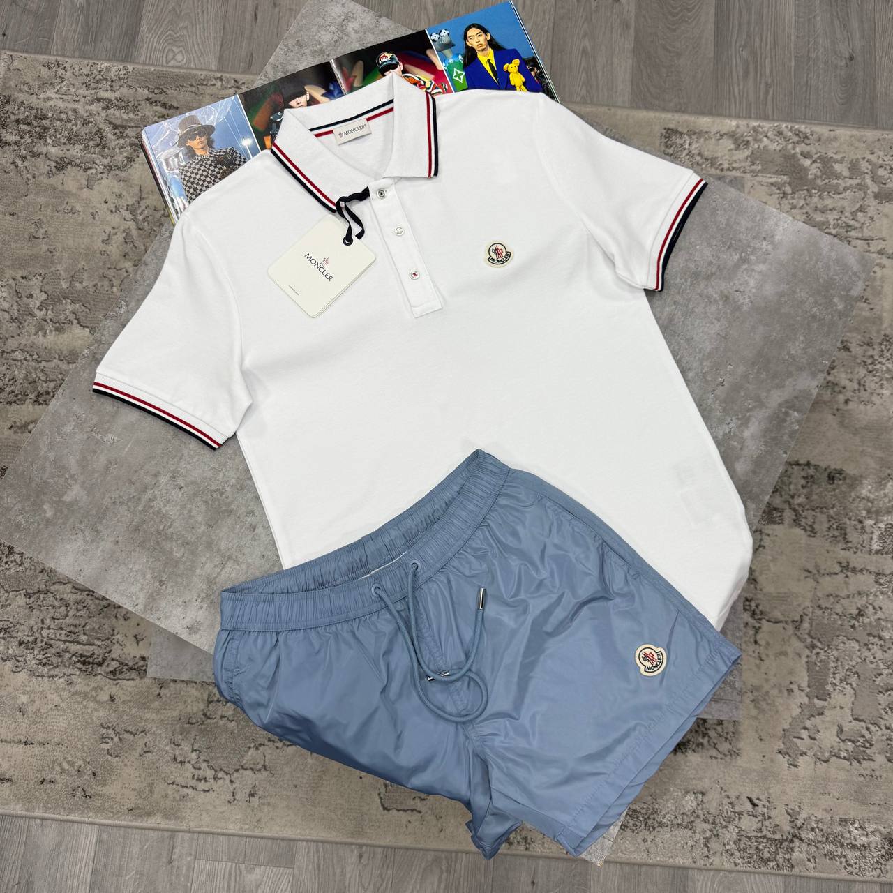 SUPER CLON MONCLE SHORTSET jay2706
