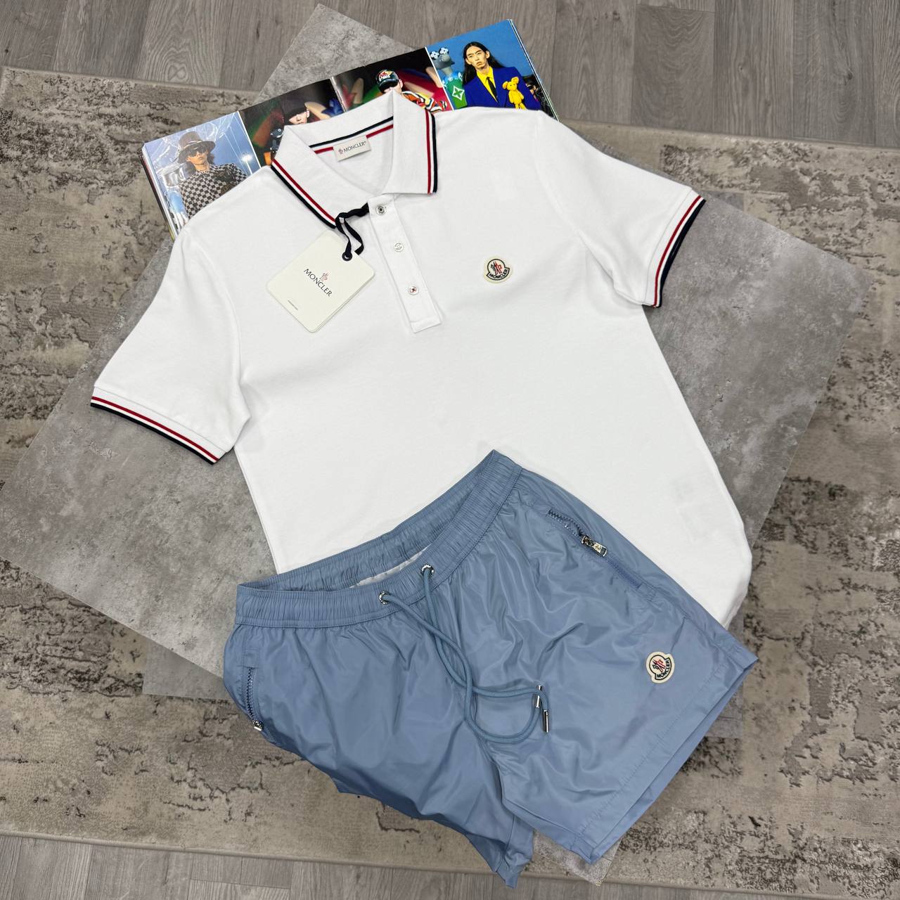 SUPER CLON MONCLE SHORTSET jay2706