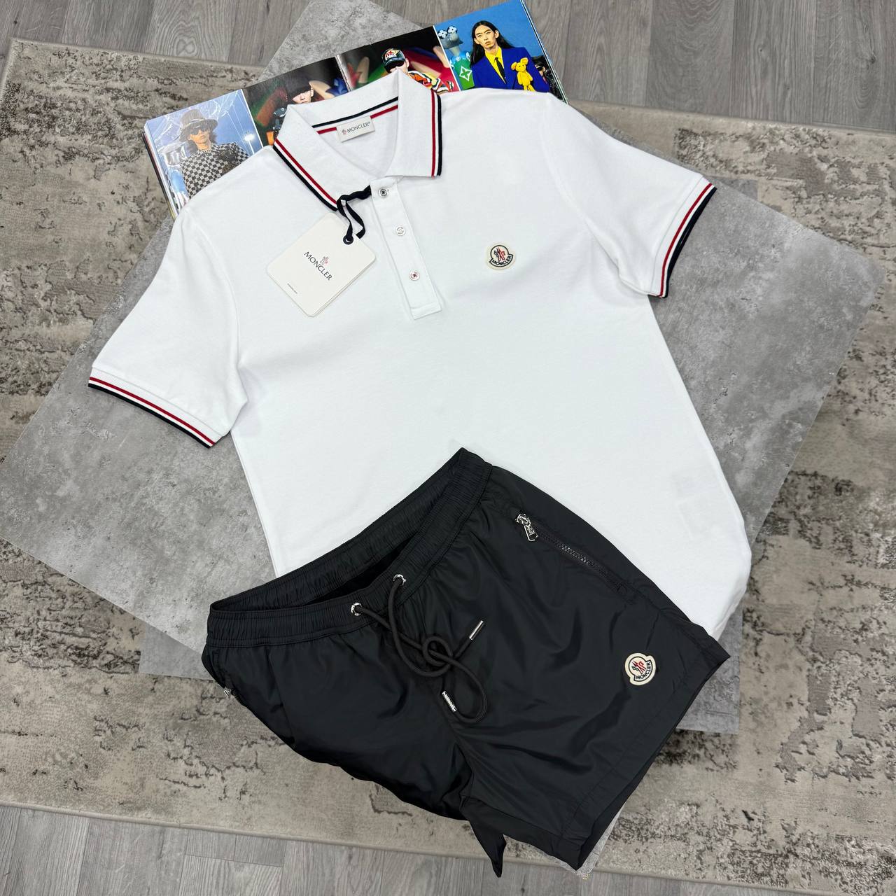 SUPER CLON MONCLE SHORTSET jay2706