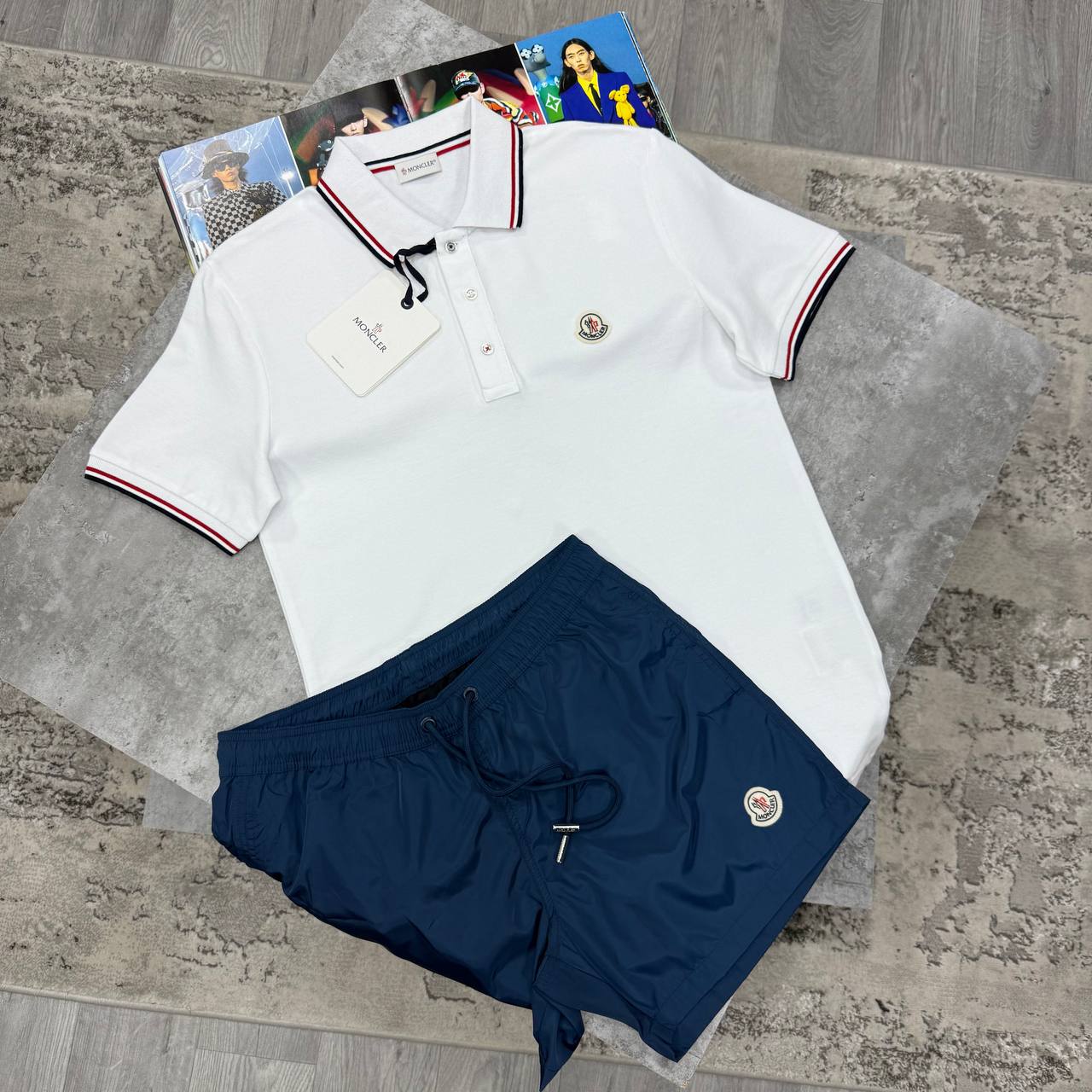 SUPER CLON MONCLE SHORTSET jay2706