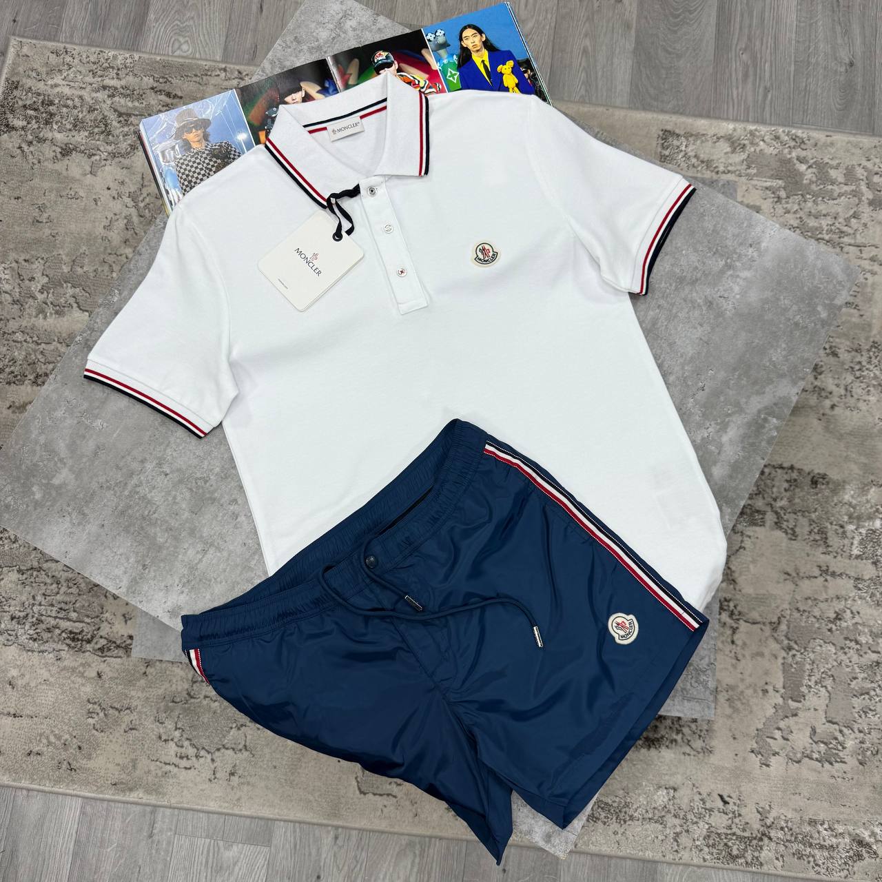 SUPER CLON MONCLE SHORTSET jay2706