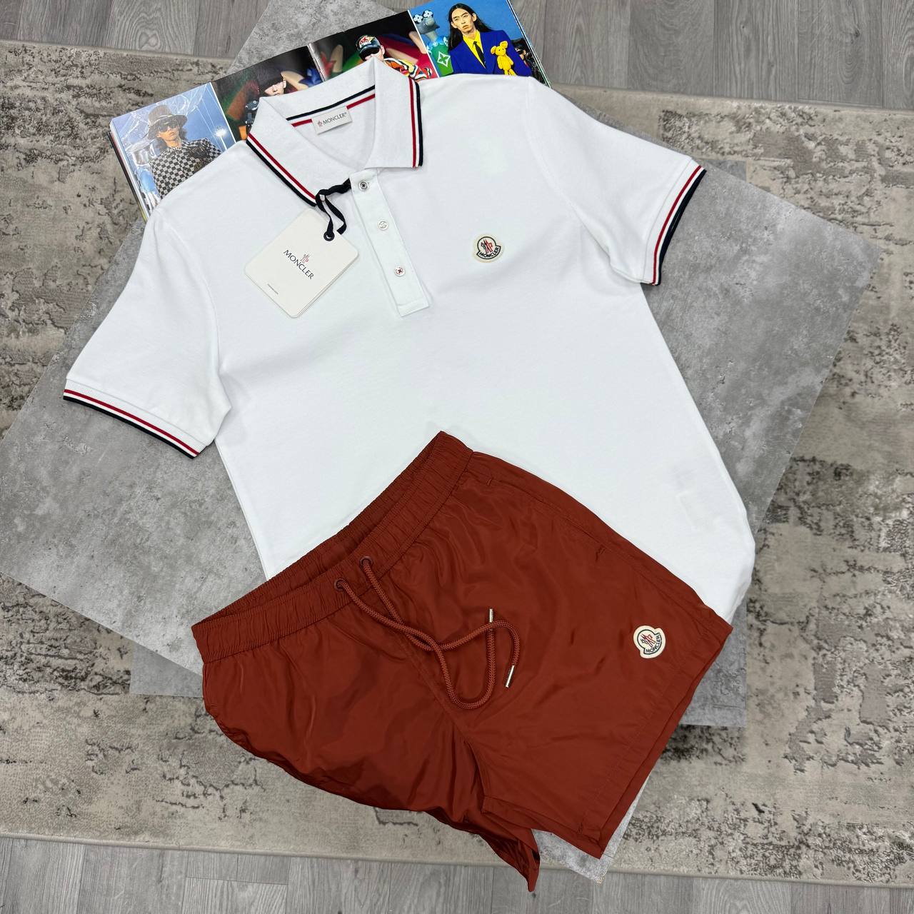 SUPER CLON MONCLE SHORTSET jay2706