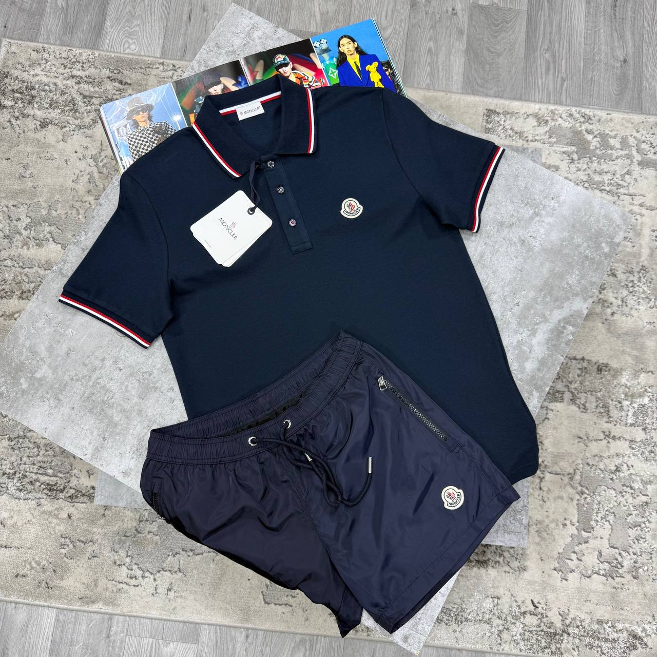 SUPER CLON MONCLE SHORTSET jay2706