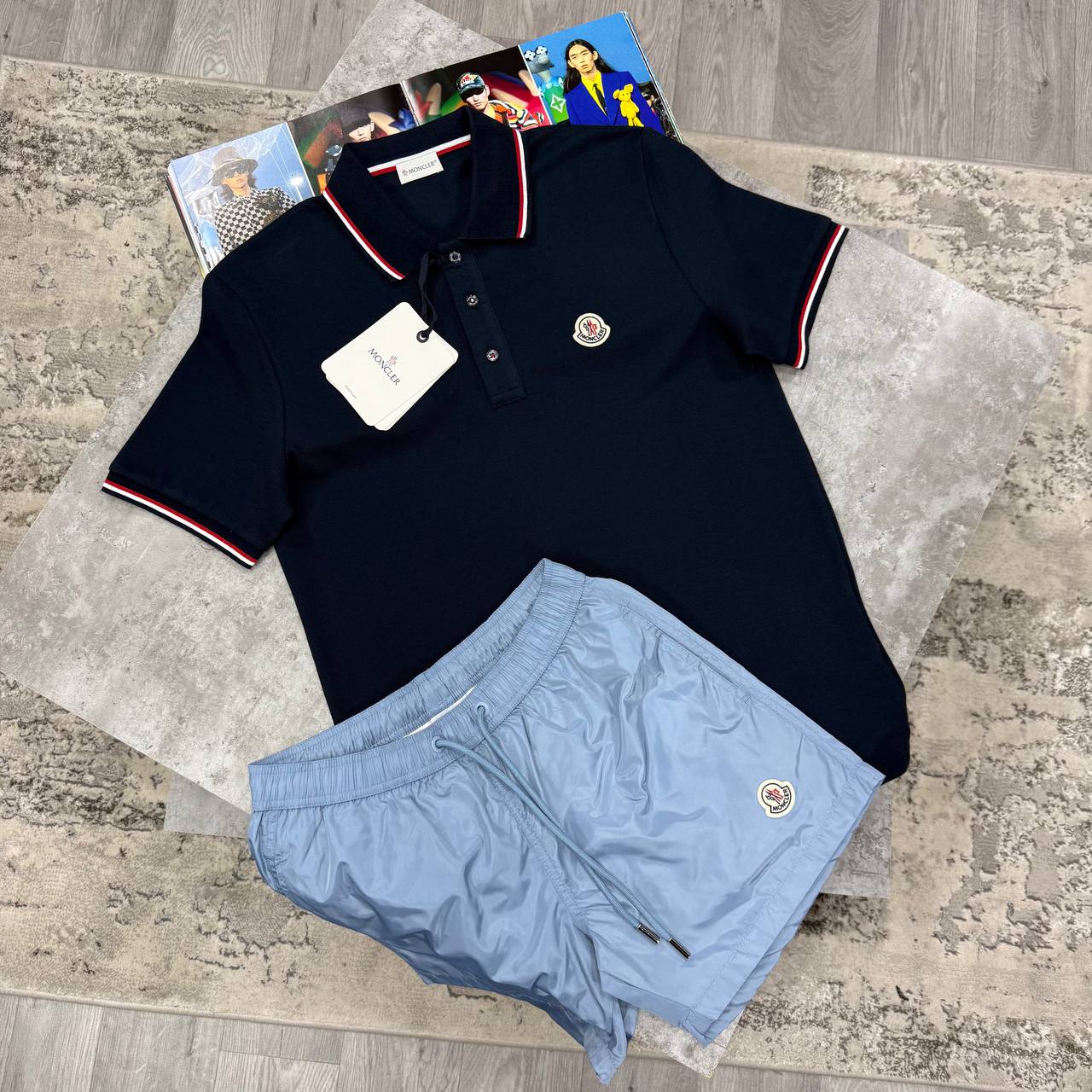 SUPER CLON MONCLE SHORTSET jay2706