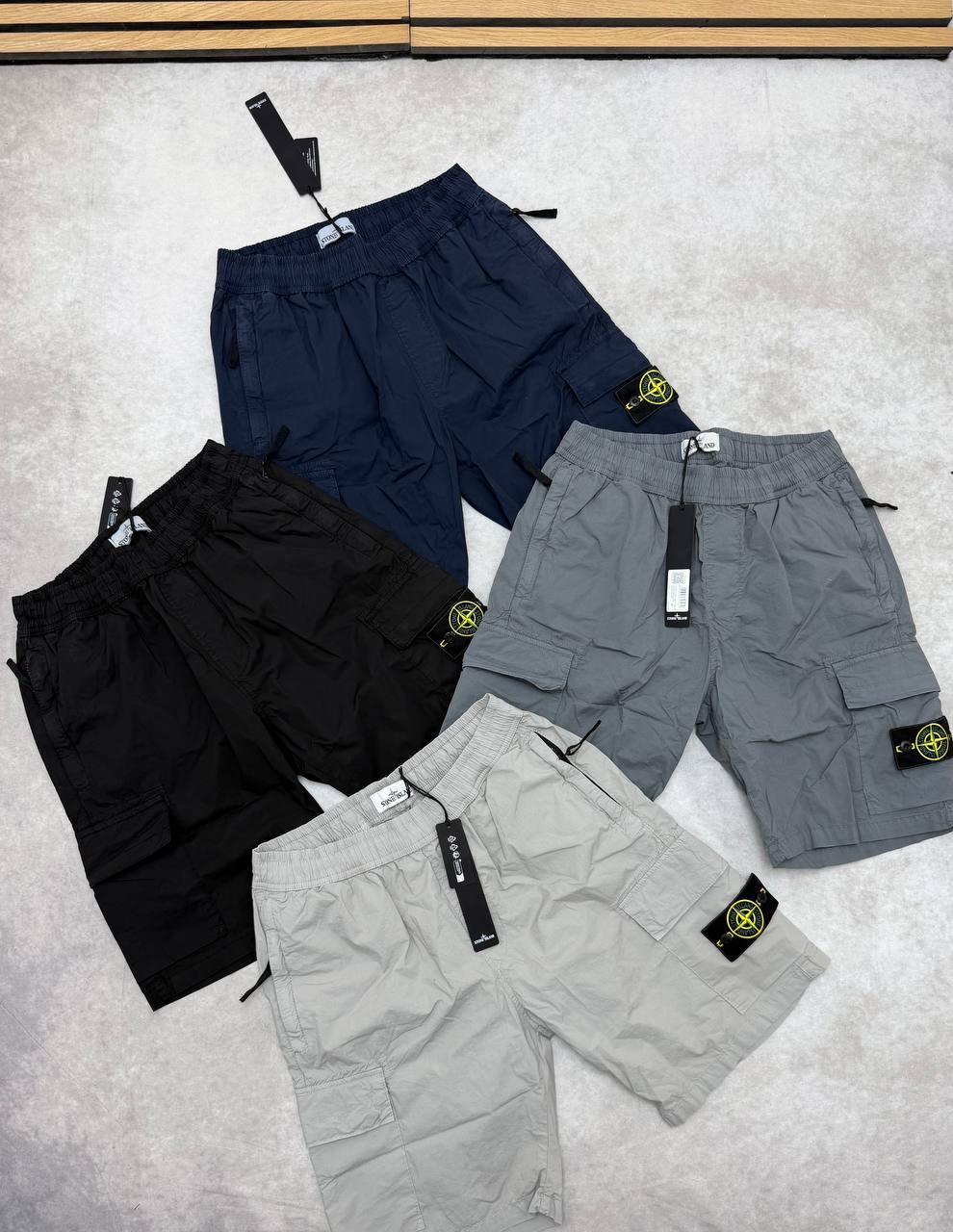 SUPER CLON STON ISLAND CARGO SHORTS am0107