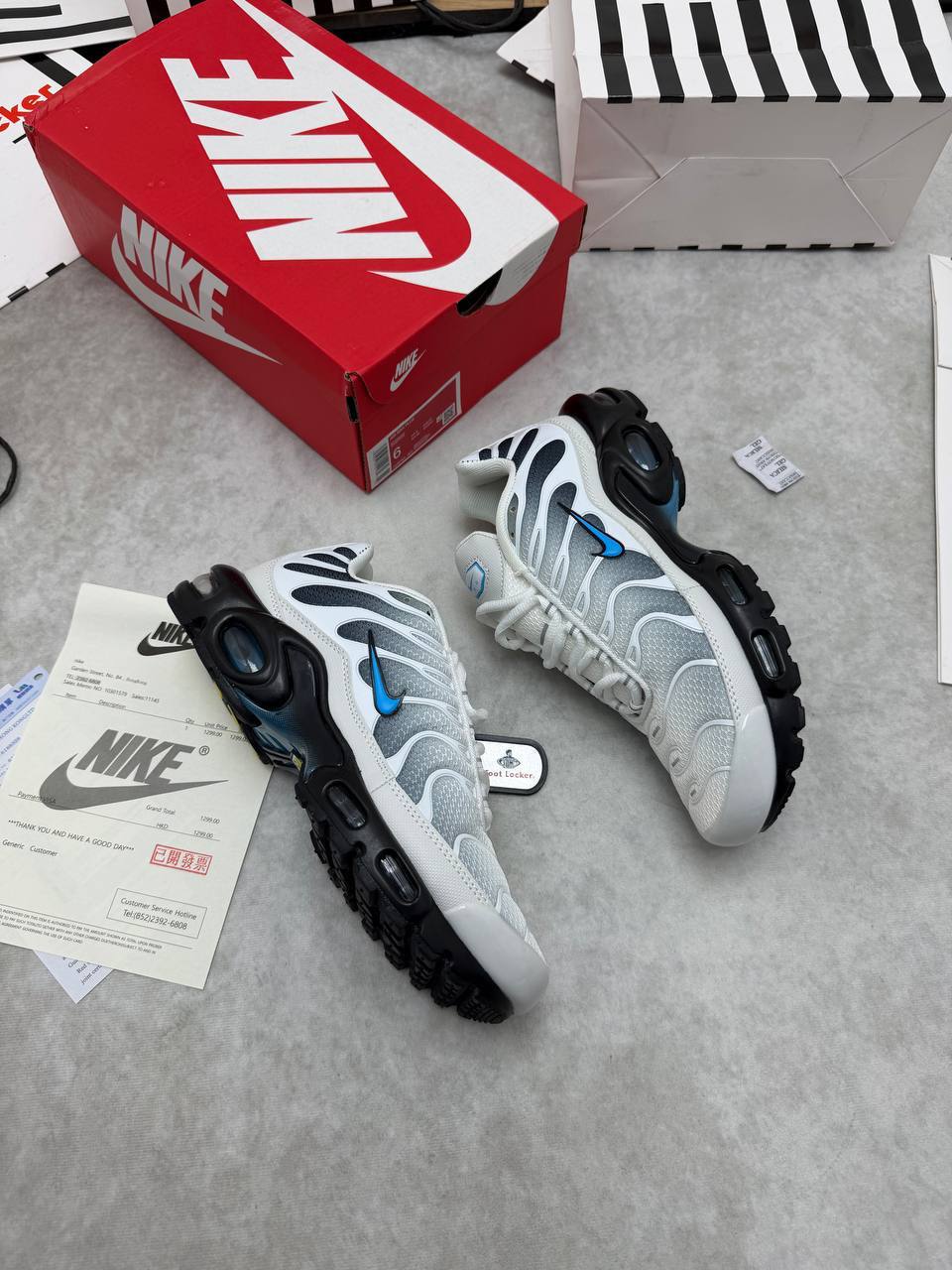 MENS NIK TNS AIR MAX PLUS COME WITH BOX ETC am0107