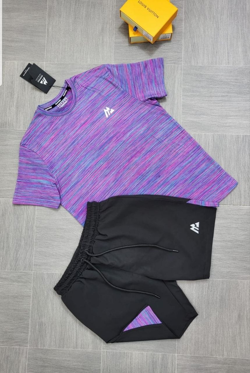 QUALITY MONTIRE 2 PCS SHORT SET ak0207