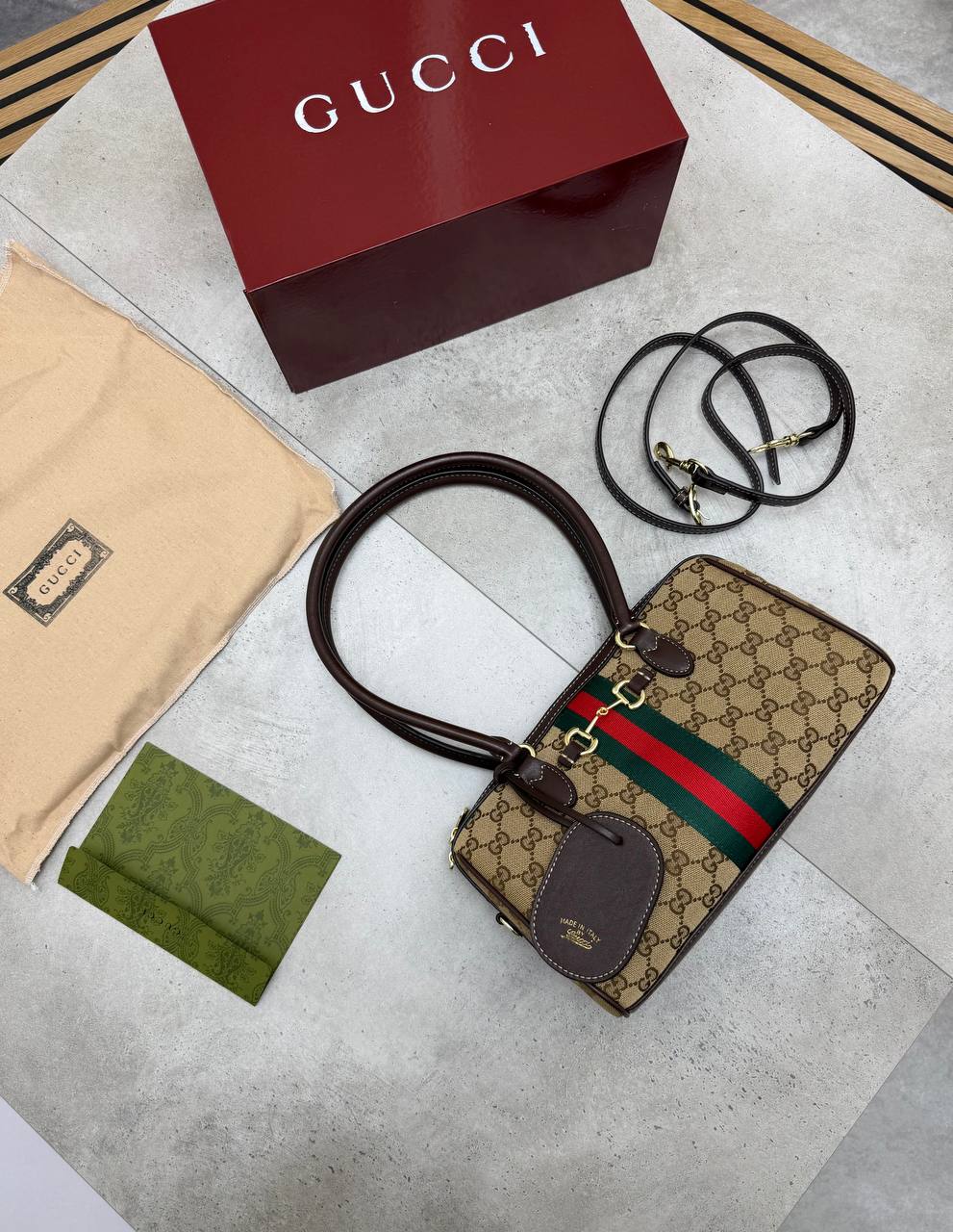 SUPER CLON WOMENS GUCC BAG COME WITH BOX ETC am0807