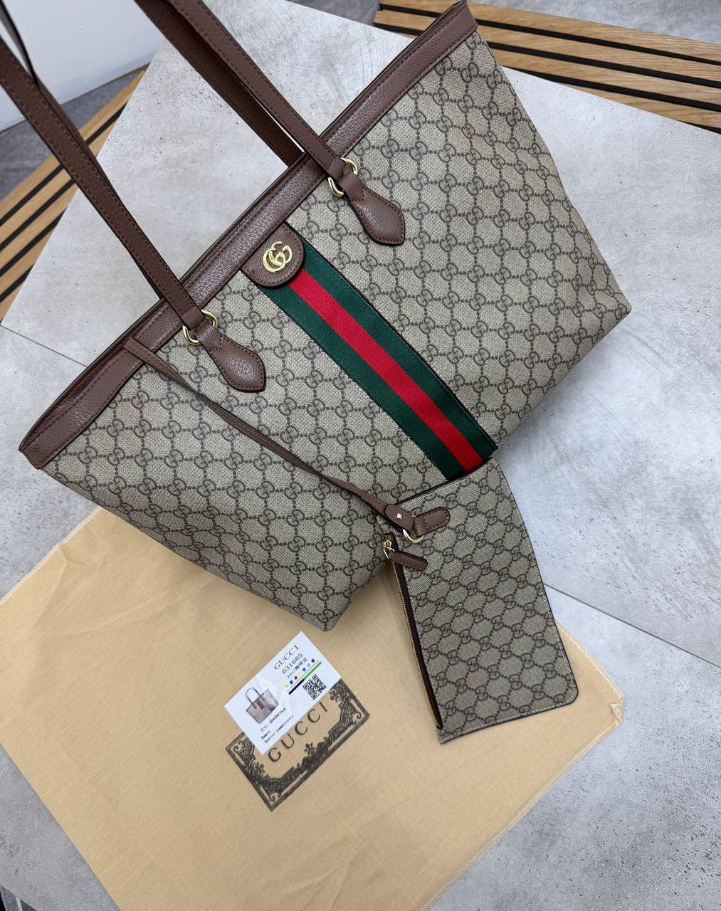 SUPER CLON WOMENS GUCC BAG COME WITH BOX ETC am0807