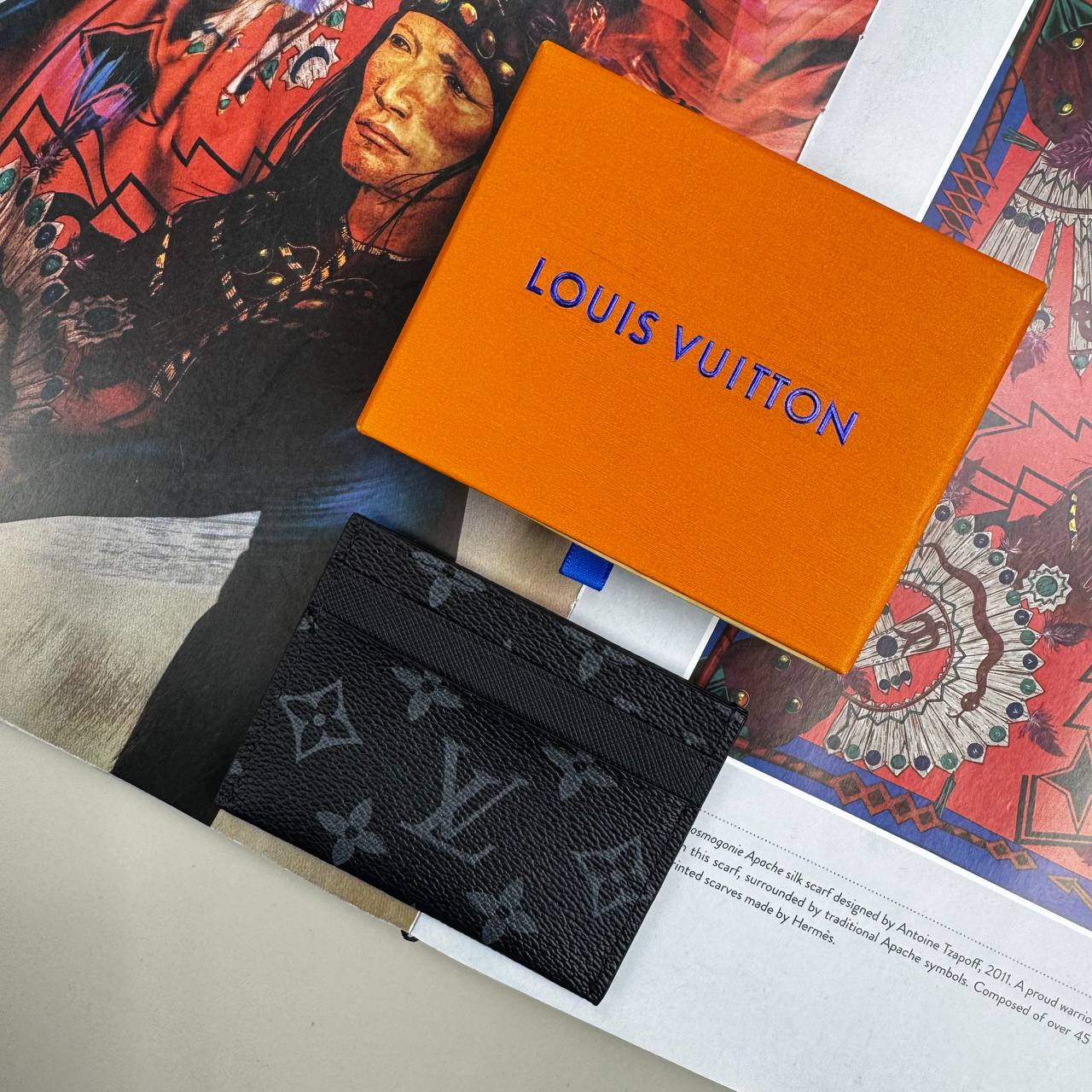 Lv card holder with box sa0104