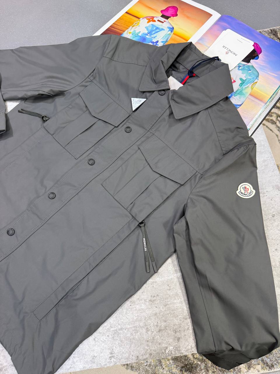 SUPER CLINE MONICLER OVERSHIRT JACKET su2009