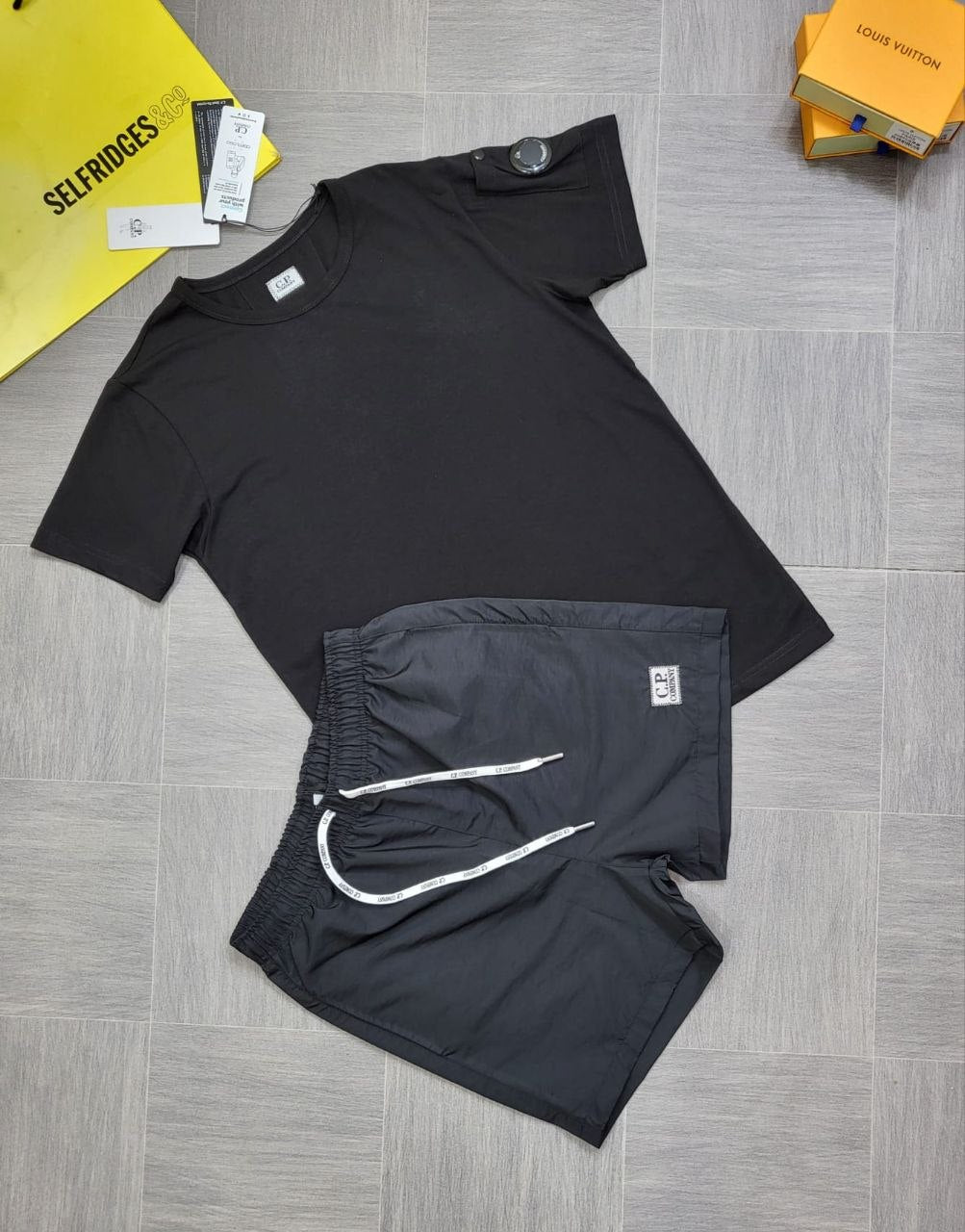 QUALITY CP COMPANY SHORT SET ak0304