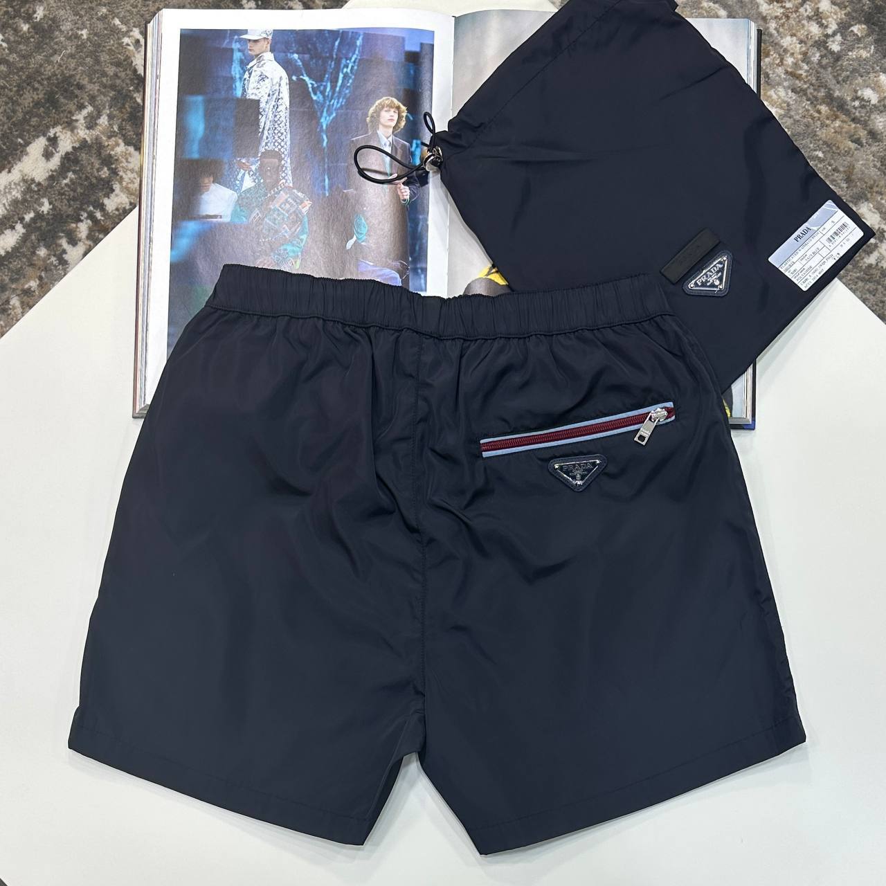 Top quality Prad swim shorts ha0304