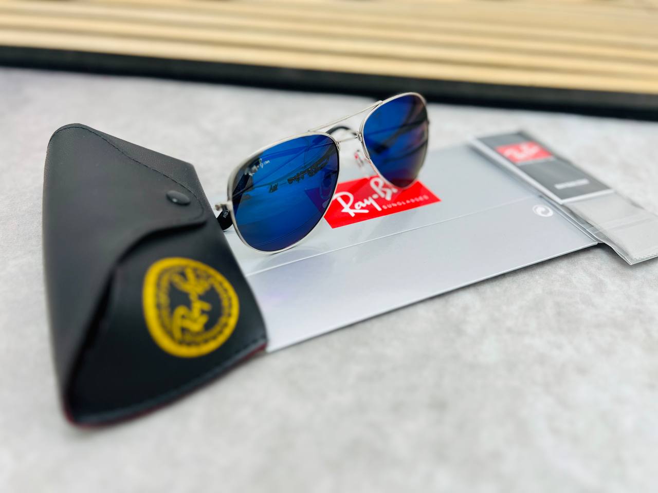 MENS RAYBA SUNGLASSES COME WITH BOX ETC am0304