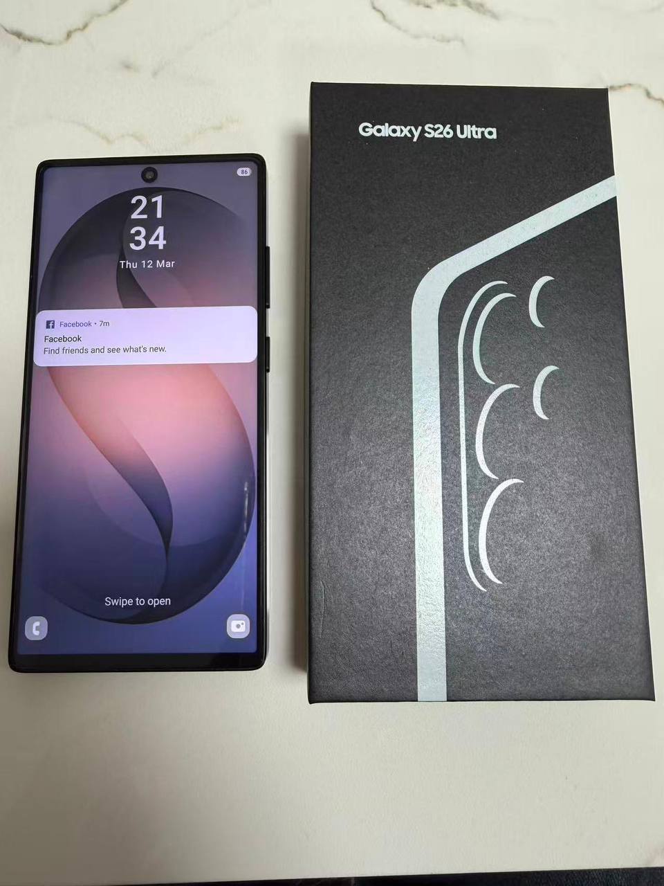 Samsun new S26 ultra phone 1TB memory sa1007
