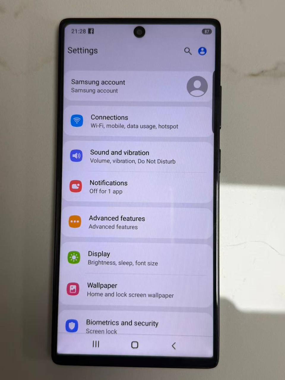 Samsun new S26 ultra phone 1TB memory sa1007