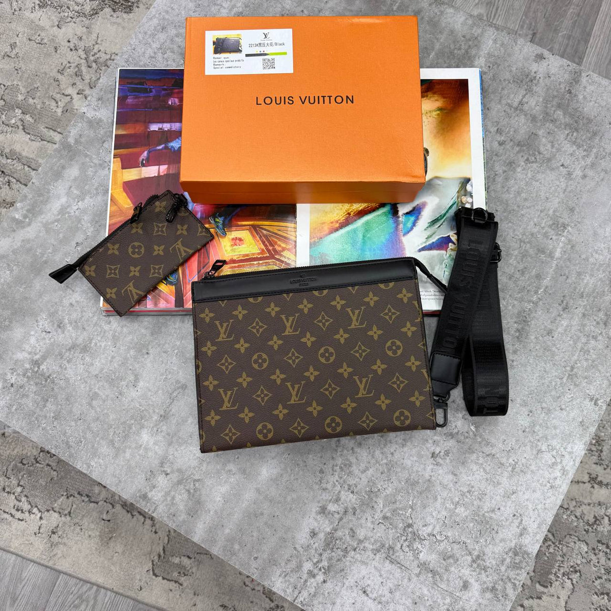 SUPER CLON LV HOLDERS WITH BOX ETC jay1809