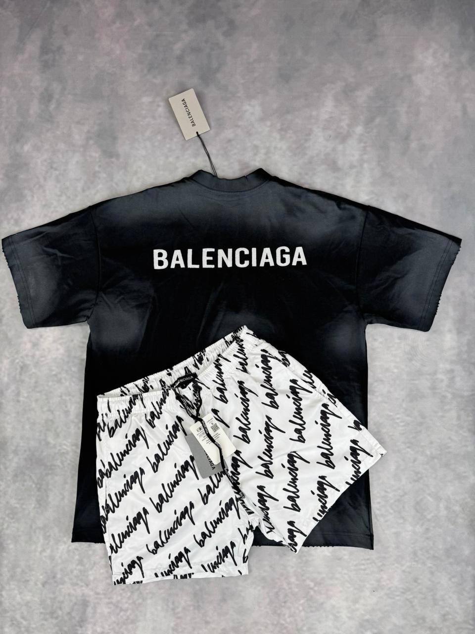 Balenciag shorts set jj1007