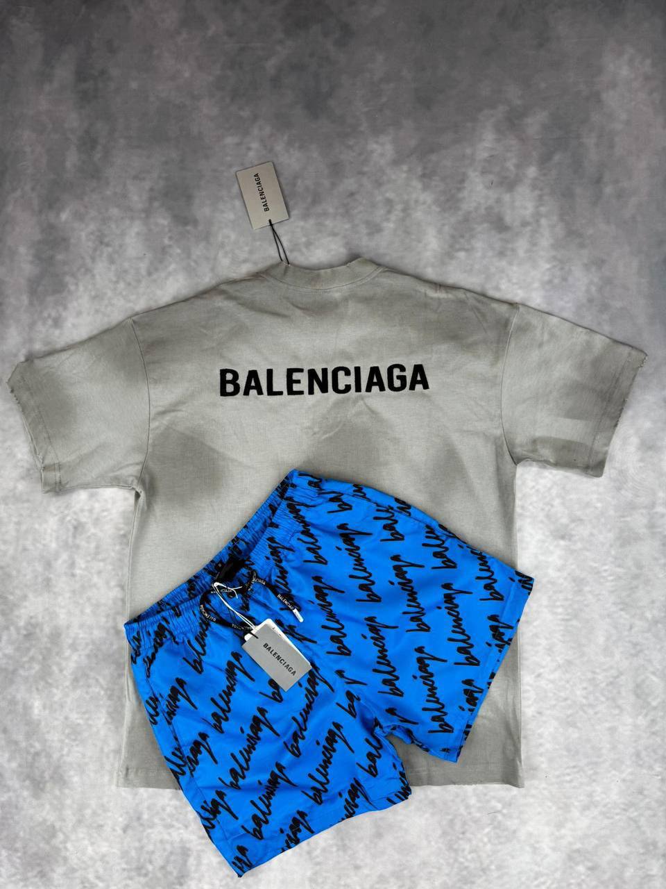 Balenciag shorts set jj1007