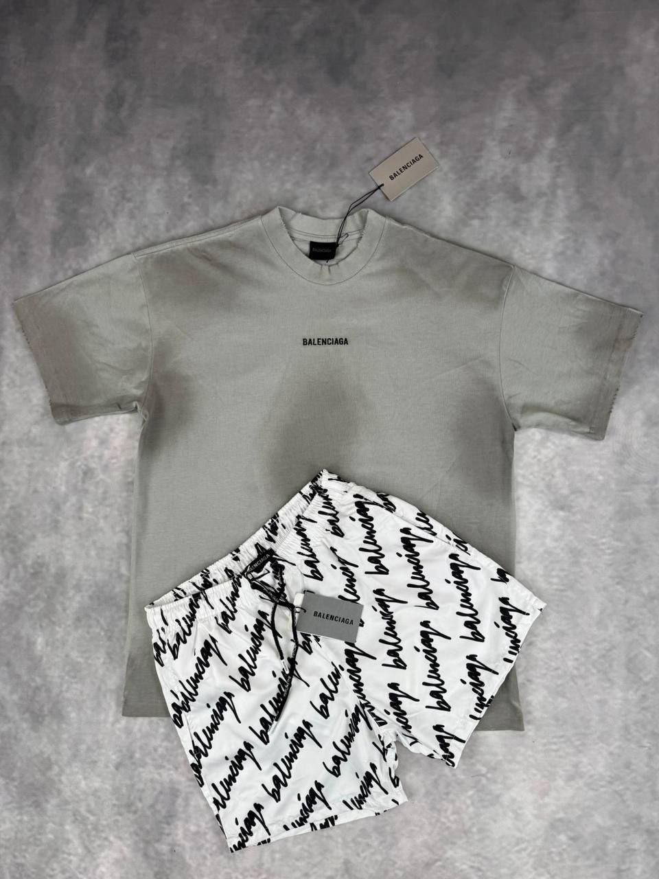 Balenciag shorts set jj1007
