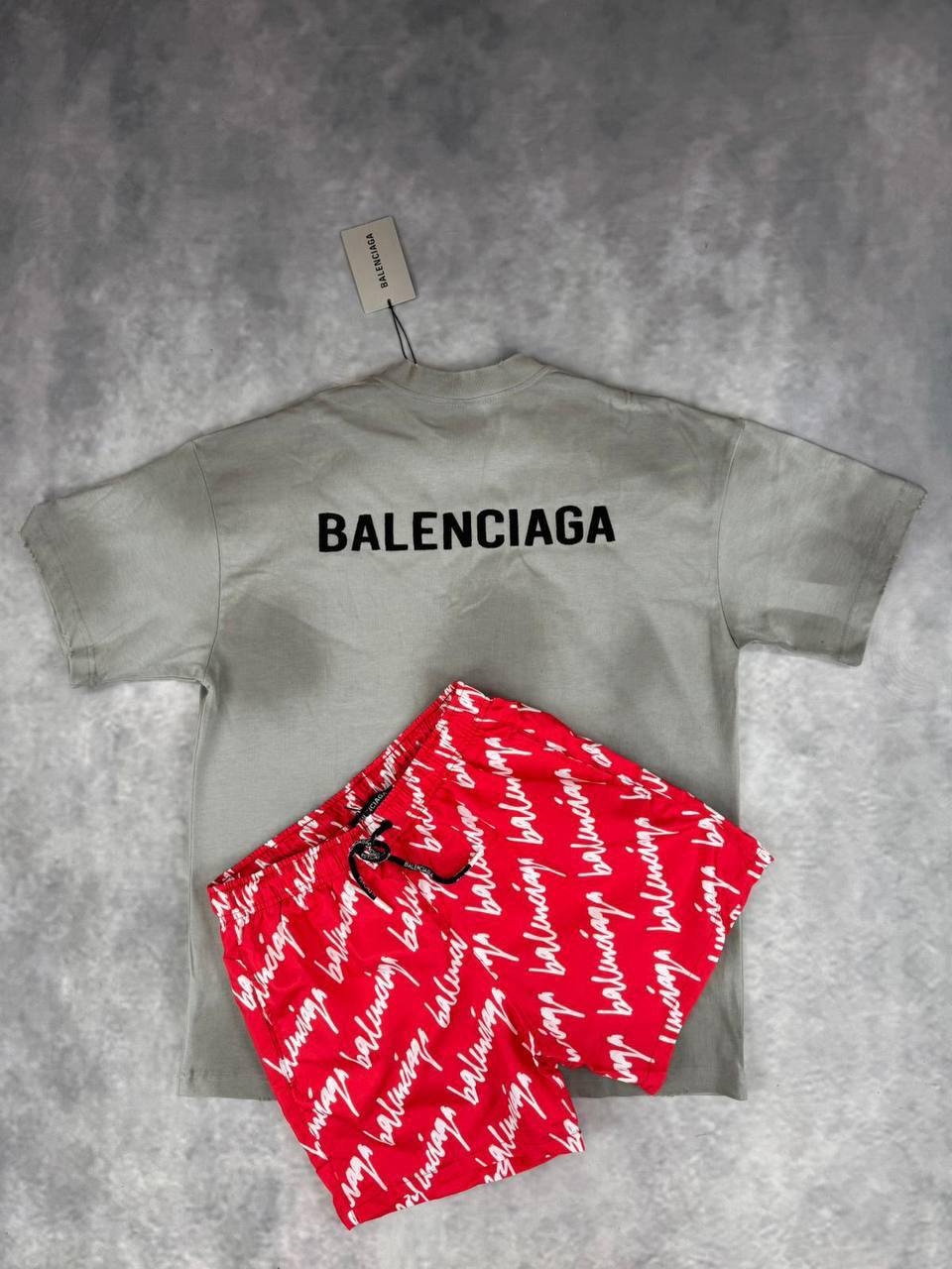 Balenciag shorts set jj1007
