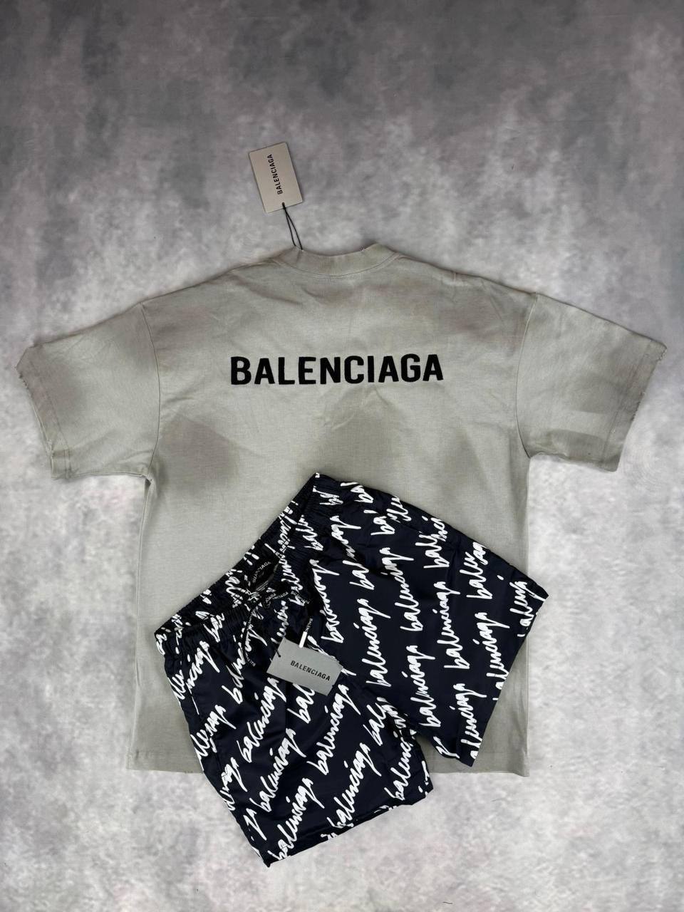 Balenciag shorts set jj1007