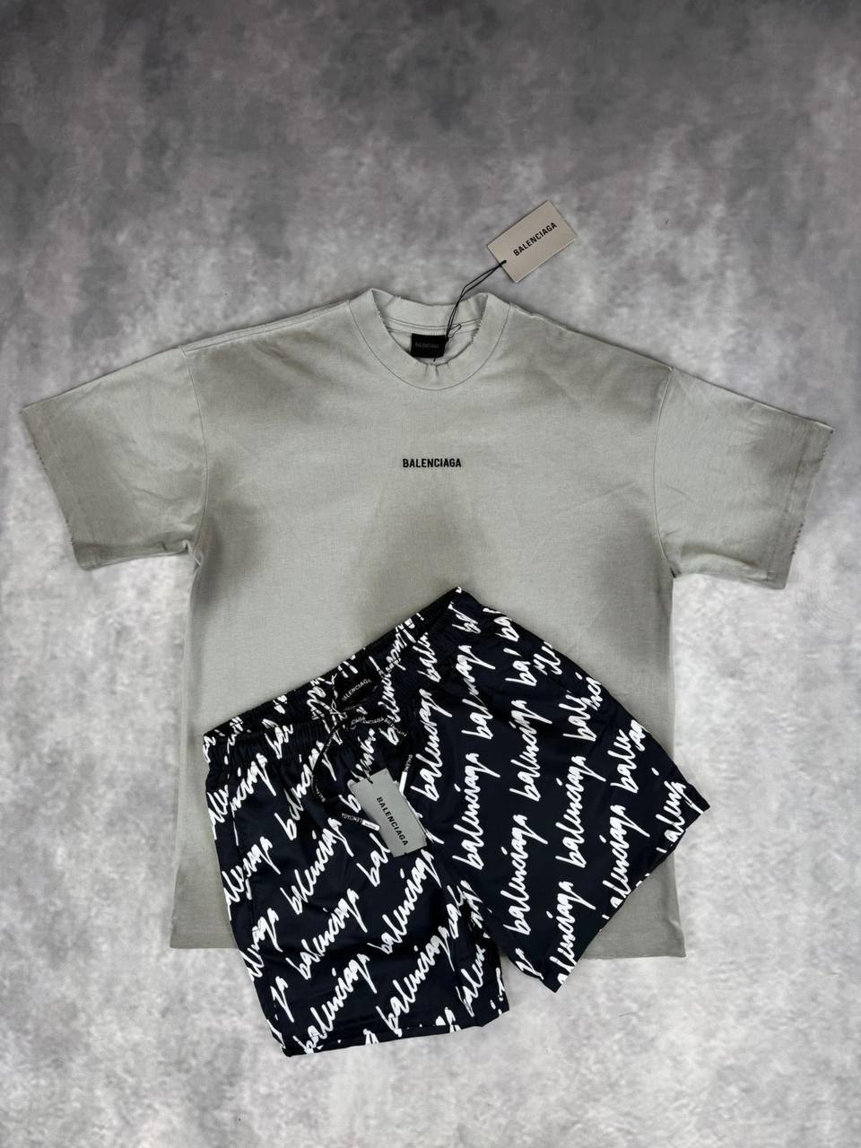 Balenciag shorts set jj1007