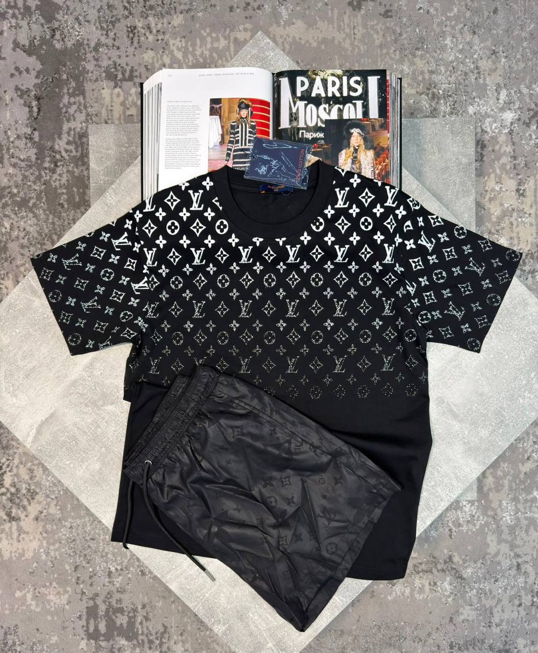 LV Shorts Set aj1107