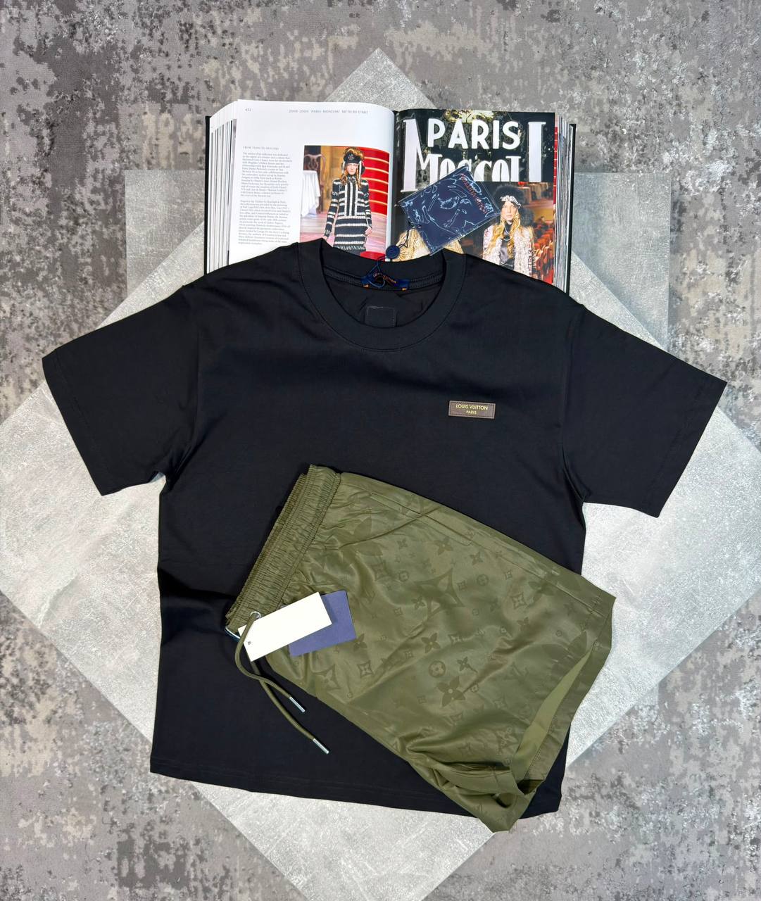 LV Shorts Set aj1107