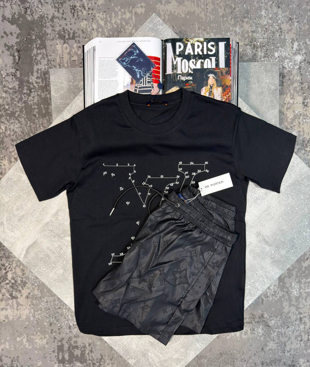 LV Shorts Set aj1107