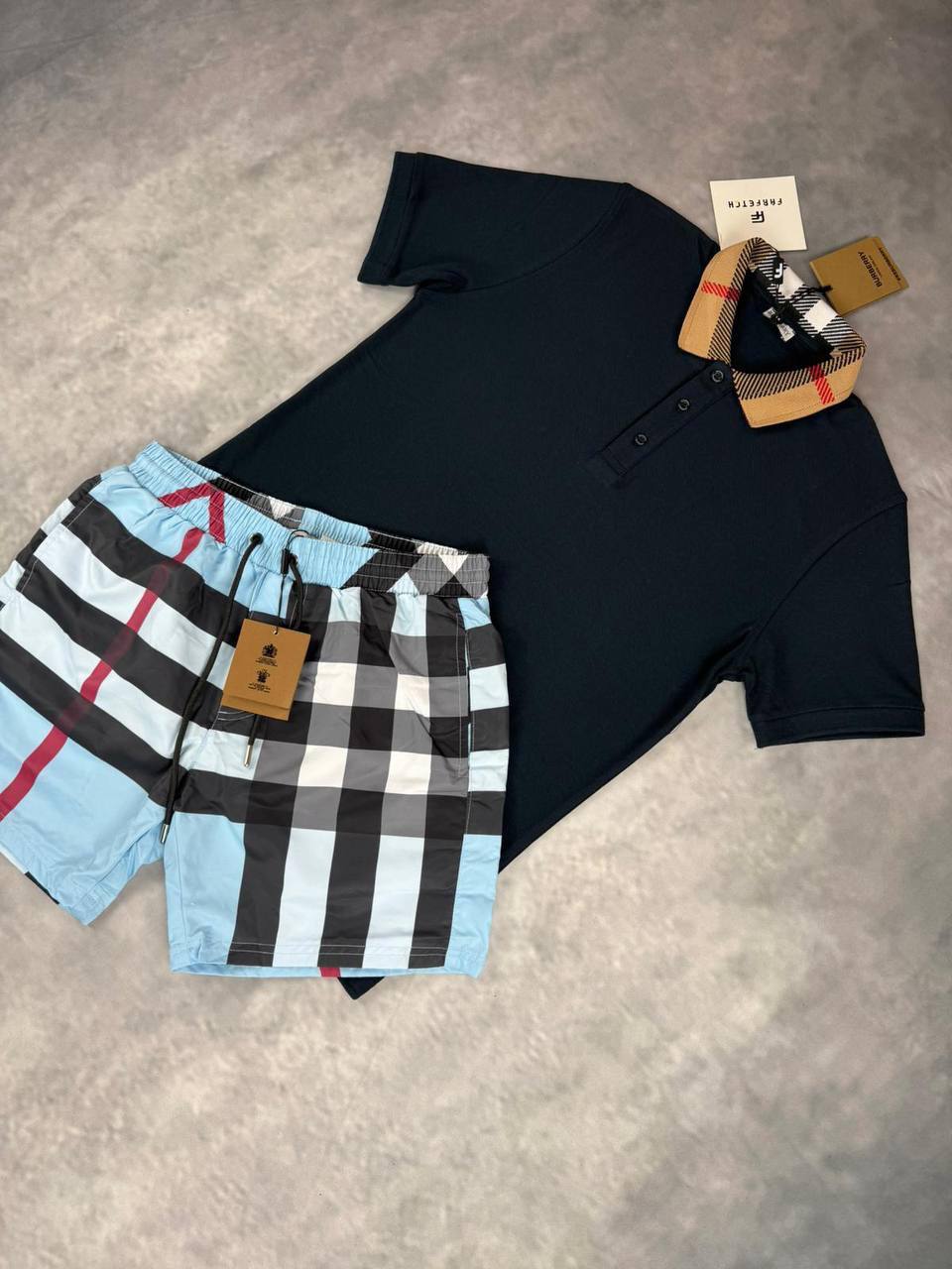 Burberr shorts set jj0604
