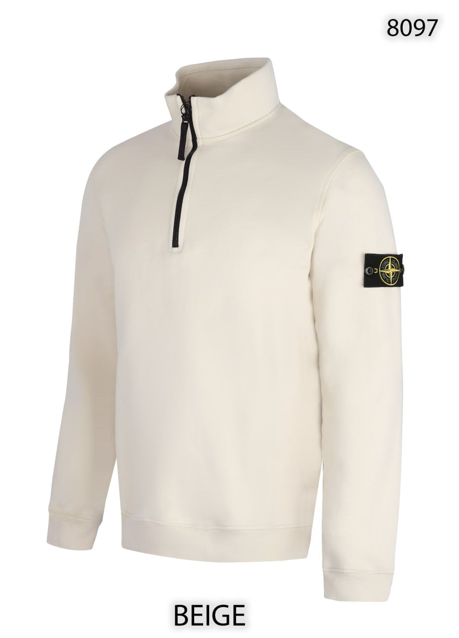 SUPER CLON STONE HALF ZIP SWEATS jay1609