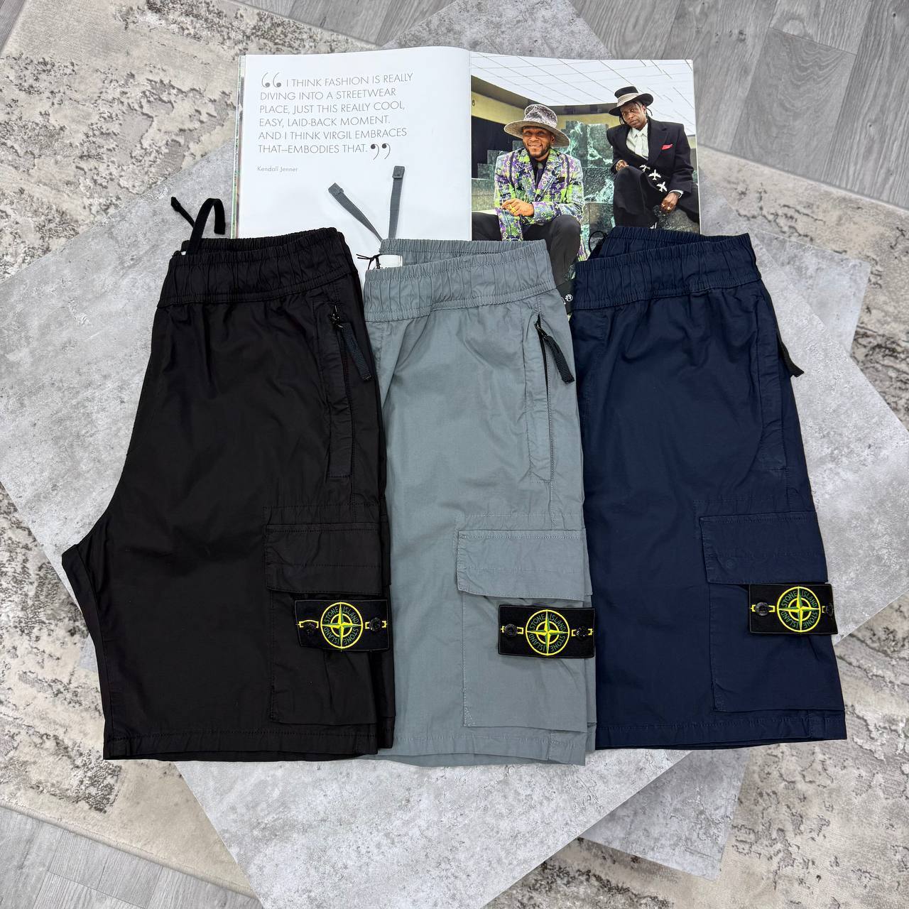 SUPER CLON STONE CARG SHORTS jay2706