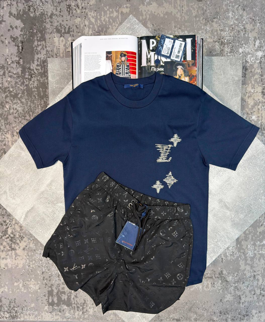 LV Shorts Set aj1607