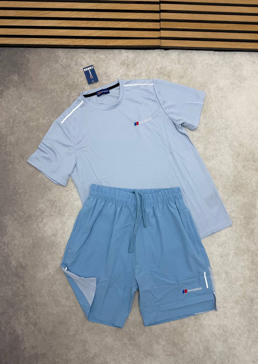 BERGHAU EMBROIDER SHORT SETS am0804