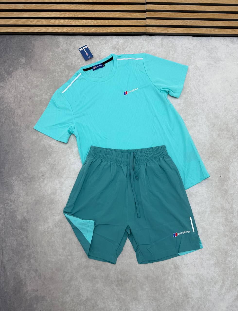 BERGHAU EMBROIDER SHORT SETS am0804