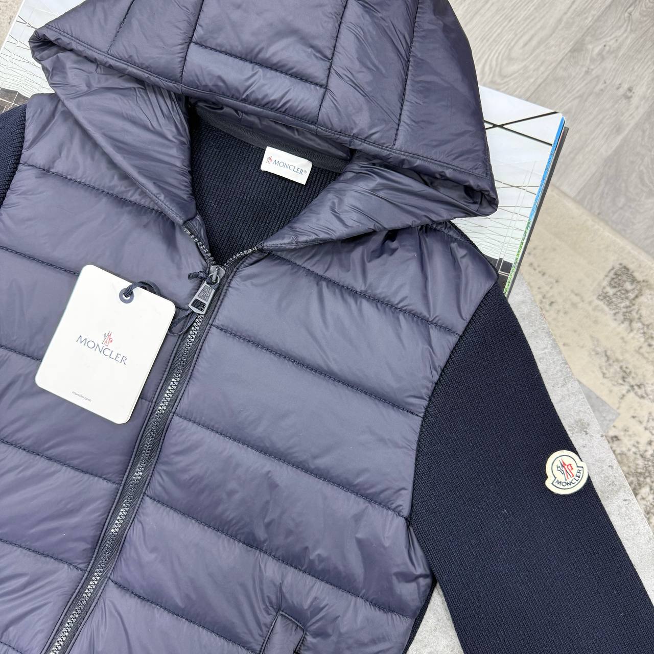 SUPER CLON MONCLE PADDE WOOL JACKET jay1607