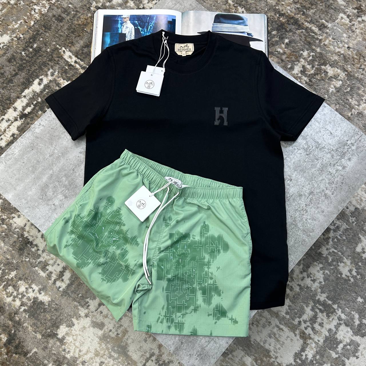 Top quality Hemre swim shorts set ha1507