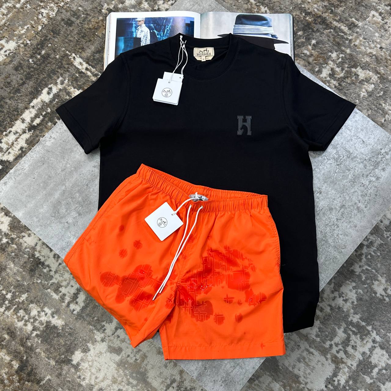 Top quality Hemre swim shorts set ha1507