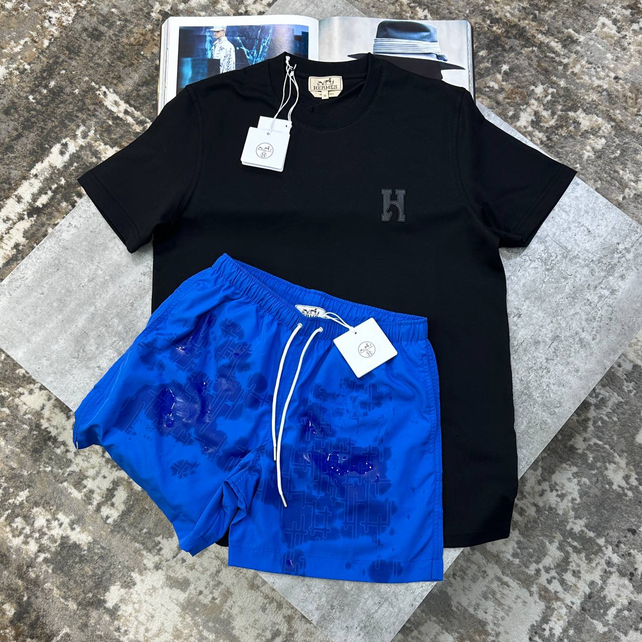 Top quality Hemre swim shorts set ha1507