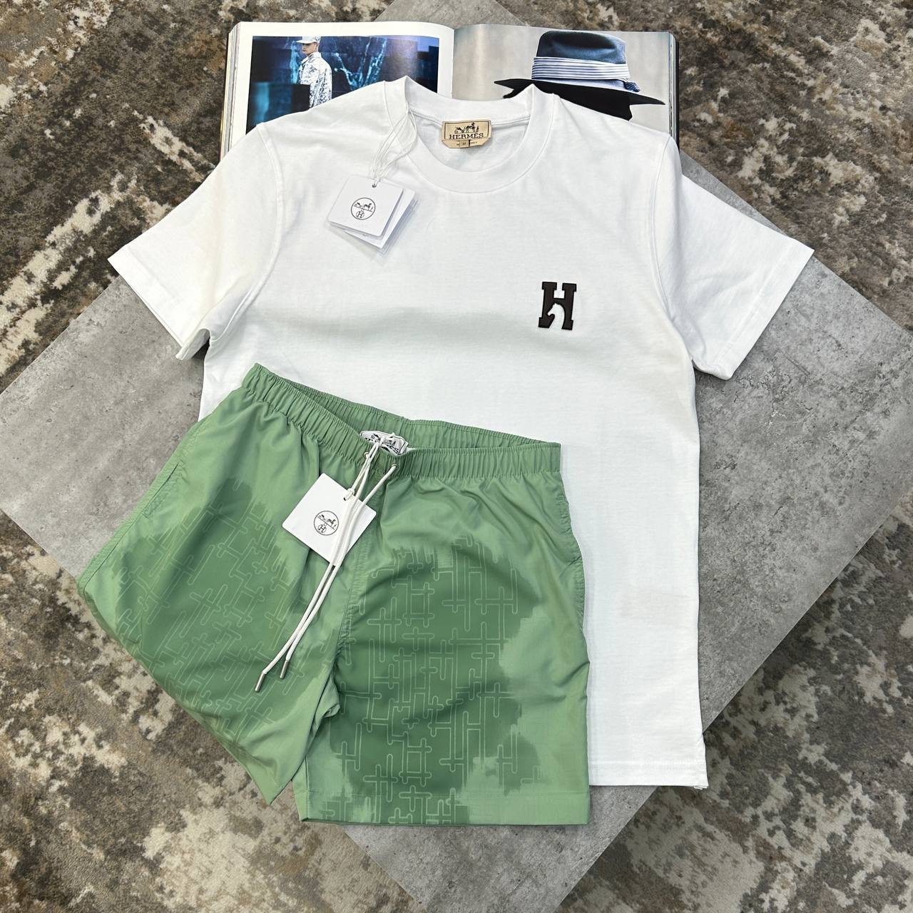 Top quality Hemre swim shorts set ha1507