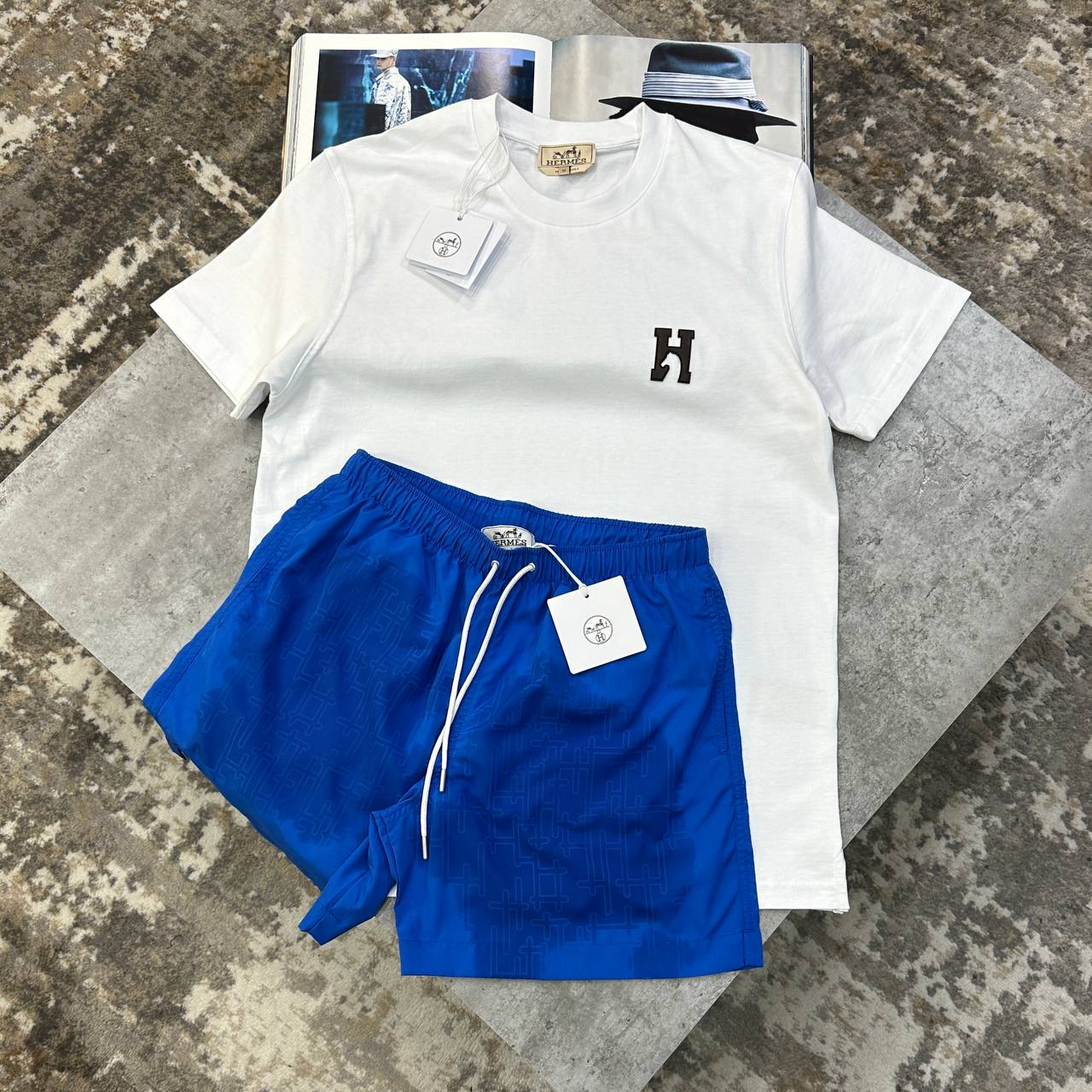 Top quality Hemre swim shorts set ha1507