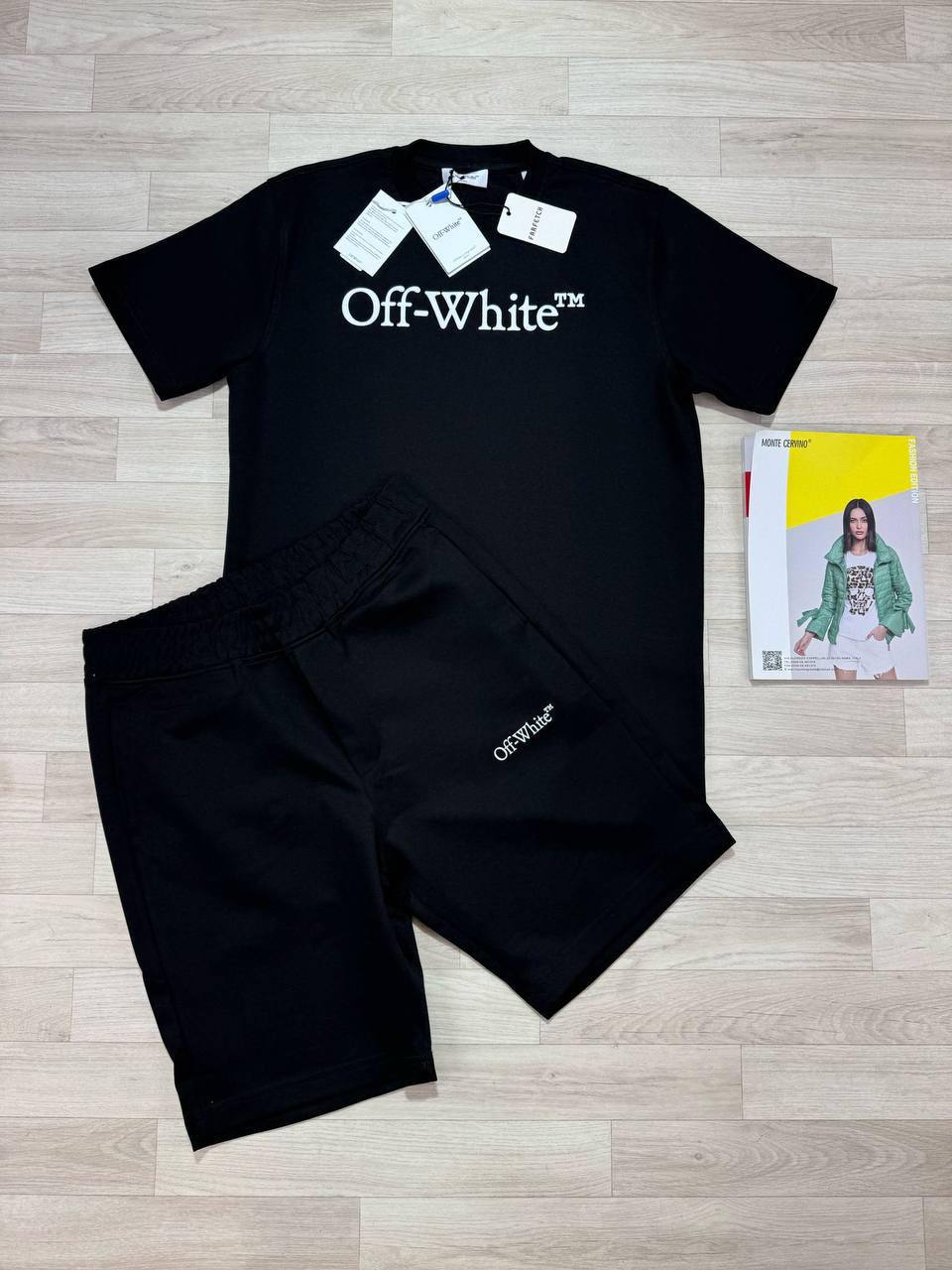 Off-white shorts set jj0904