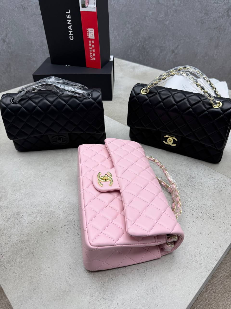 WOMENS CHANEL BAG COME WITH BOX ETC am1707