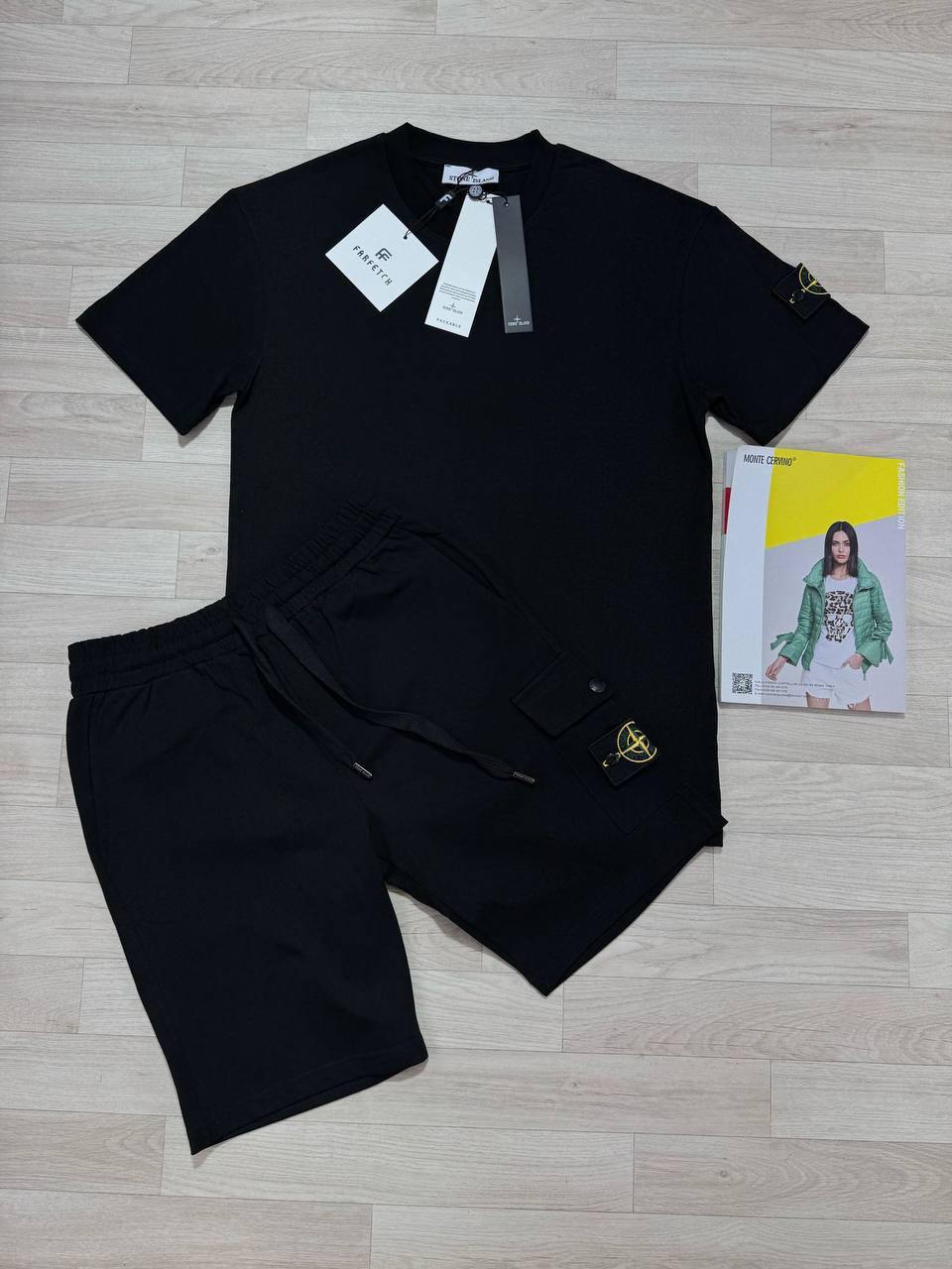 Ston islan shorts set jj2307